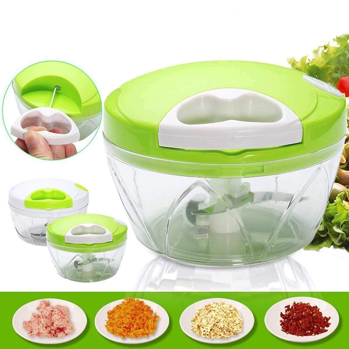 Manual Food Chopper โ Easy & Quick Cutting
