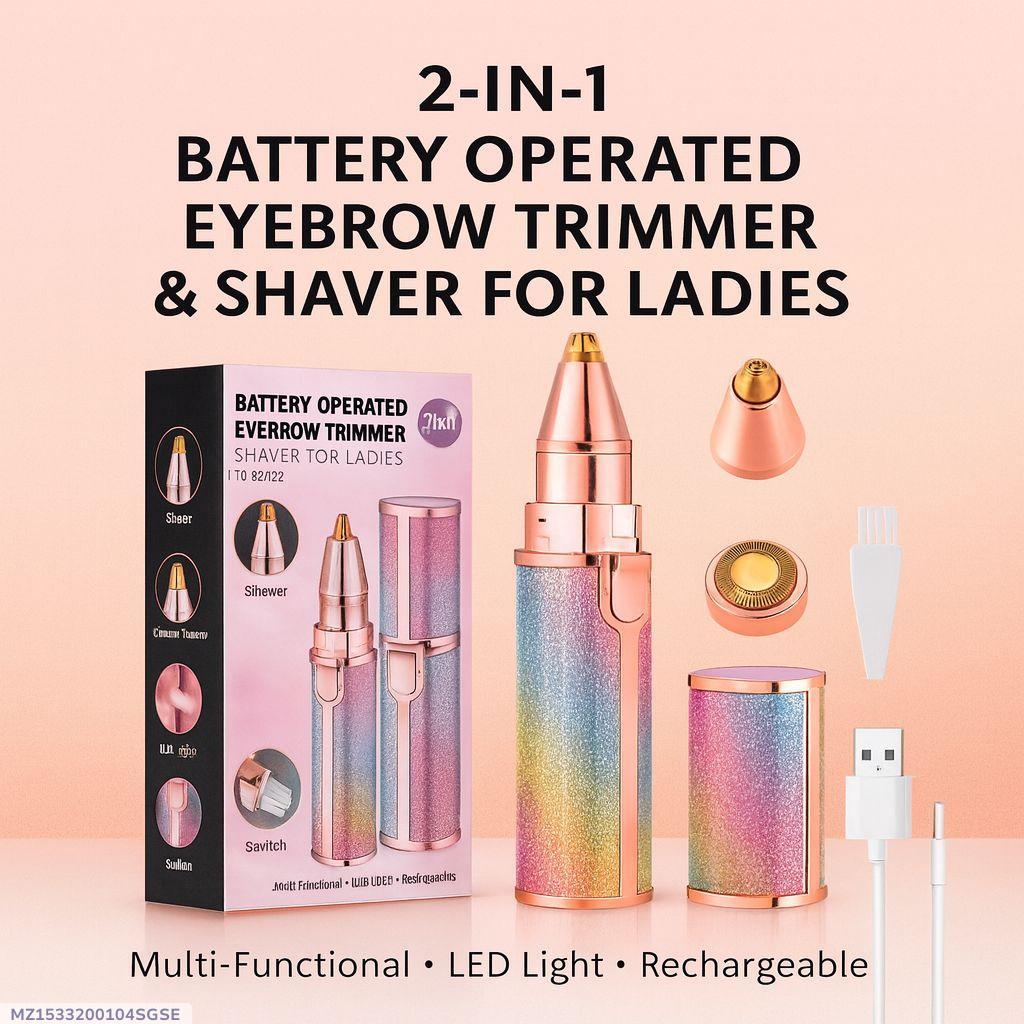 Flawless 2-in-1 Pen Hair Remover – Rechargeable