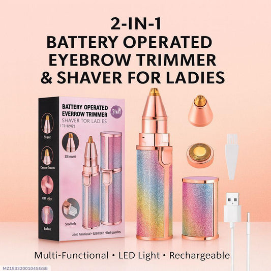 Flawless 2-in-1 Pen Hair Remover – Rechargeable