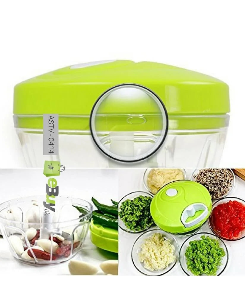 Manual Food Chopper – Easy & Quick Cutting