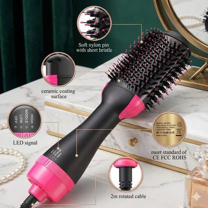 One Step Volumizer Hair Brush 2 In 1 Dryer & Styler